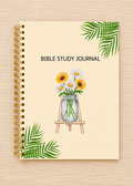 7 X 10 Guided Bible Study Journal - Handmade